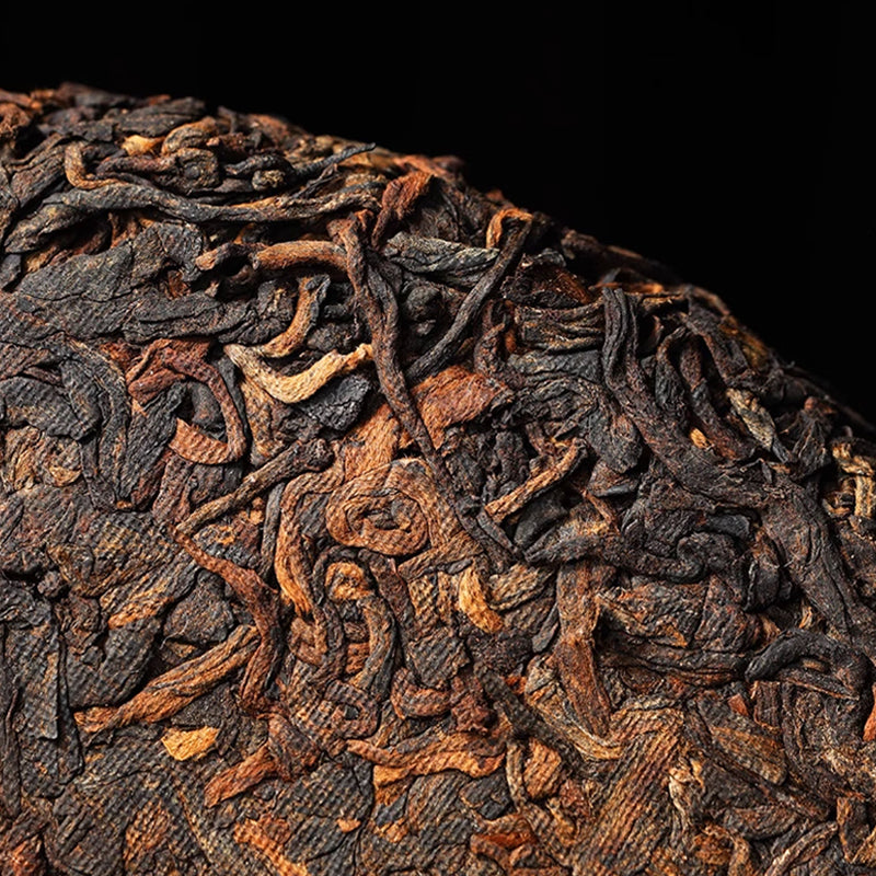 Kuih Pu'er Masak Laobanzhang 18 Tahun · 7 Kuih Satu Set, Koleksi Premium, Wangian Tua Halus