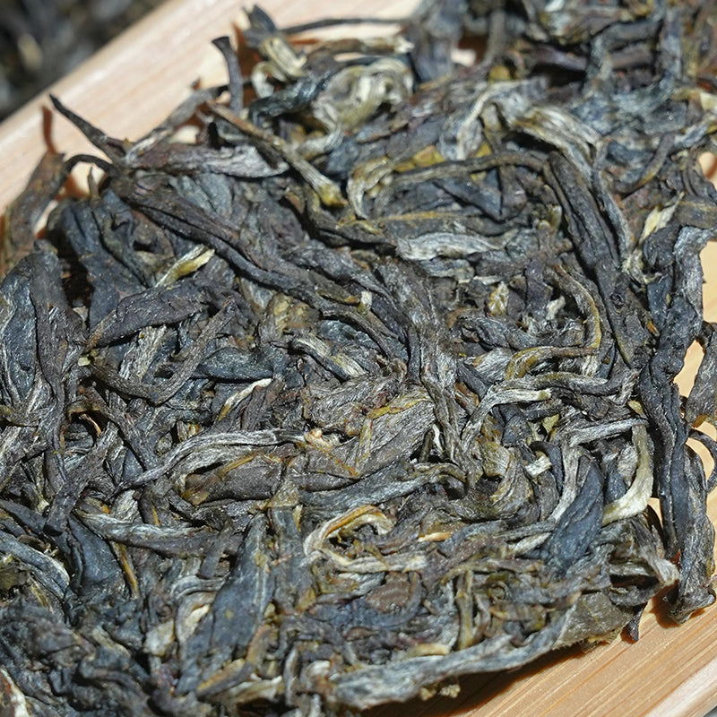 Kuih Pu'er Mentah Manzhuan 24 Tahun Penyimpanan Langka (5 Kuih Satu Set), Aroma Buah & Kayu Eksklusif Gunung Enam Kuno, Manis Balik Cepat, Sulit Ditemukan