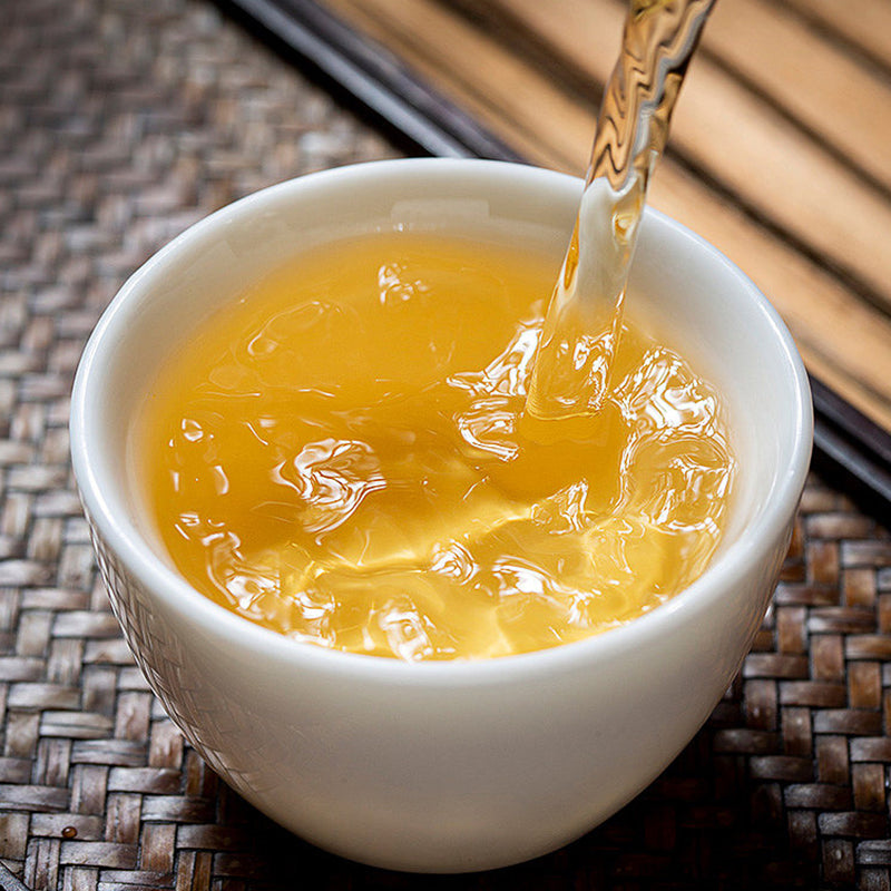 Pu'er Mentah Xiaohusai 25 Tahun Penyimpanan, Set 7 Kuih Warisi Klasik, Teh Lama Gunung Bernama Semakin Lama Semakin Wangi, Pilihan Koleksi Bernilai Naik