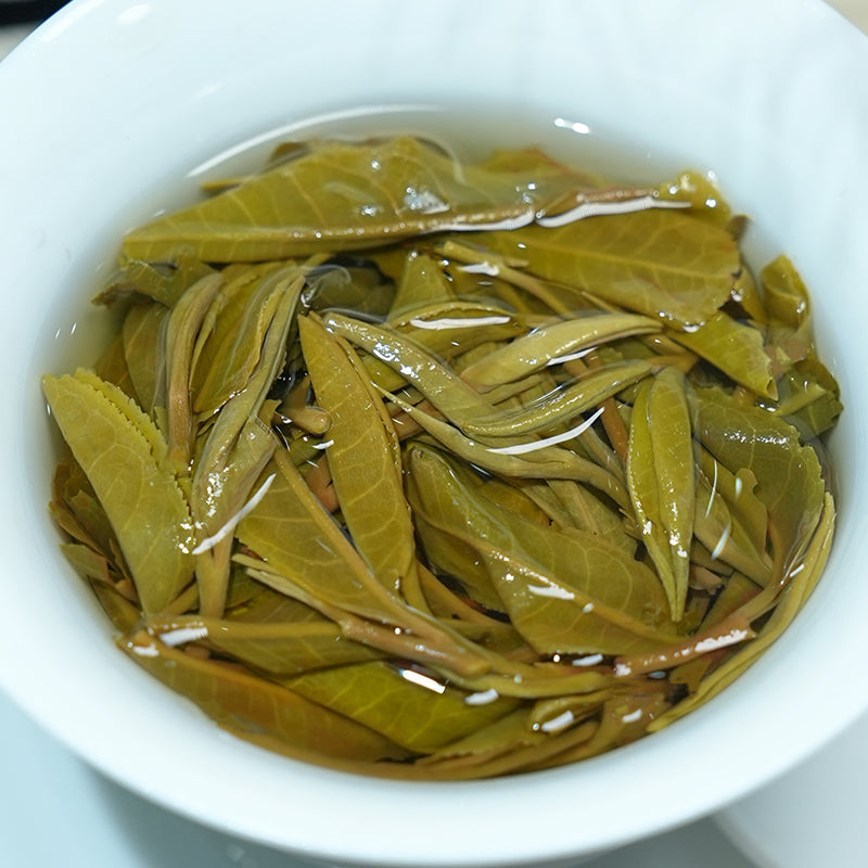 Kuih Pu'er Mentah Manzhuan 24 Tahun Penyimpanan Langka (5 Kuih Satu Set), Aroma Buah & Kayu Eksklusif Gunung Enam Kuno, Manis Balik Cepat, Sulit Ditemukan