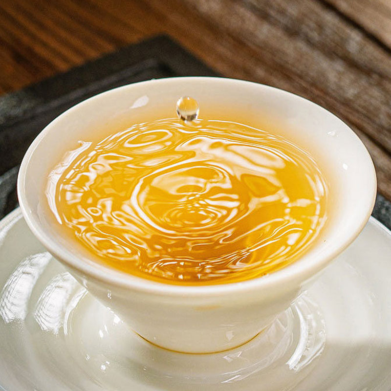 Kuih Pu'er Mentah Xigui 25 Tahun, 7 Kuih Satu Set, Manis Balik Berpanjangan Tanpa Pahit