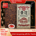 Batu Pu'er Masak Jingmai Warisan Dunia 16 Tahun · 500g, Wangian Tua Halus, Barang Premium Warisan Dunia
