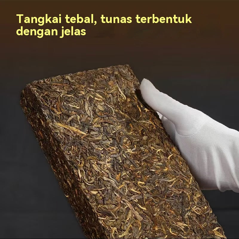 Batu Pu'er Mentah Laobanzhang '05 · 1000g, Wangian Tua Segar, Koleksi Bernilai