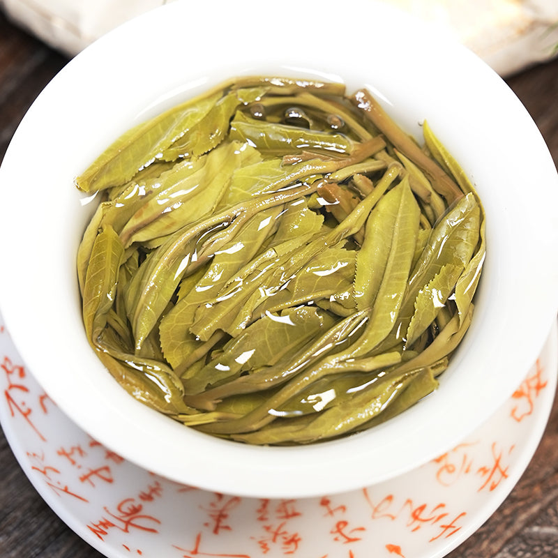 Kuih Pu'er Mentah Gunung Daxueshan 25 Tahun Langka · 7 Kuih Satu Set, Bahan Pokok Kuno Wilayah Gunung Tinggi, Segar Wangian Tua & Manis Balik Panjang, Teh Lama Koleksi Premium Langka