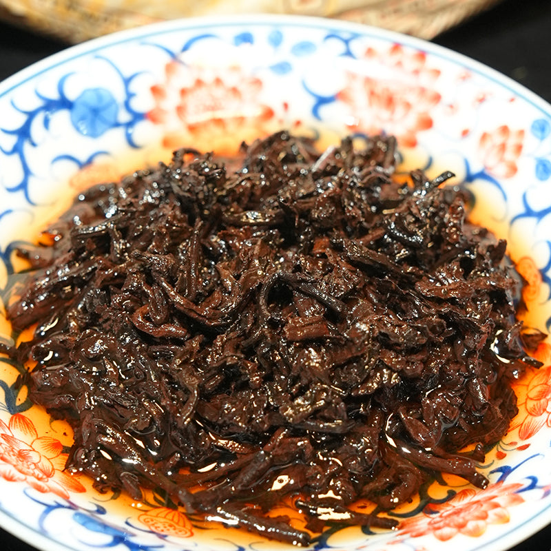 Kuih Pu'er Masak Mingxing Gaohao 24 Tahun · 7 Kuih Satu Set, Wangian Tua Pekat & Lembut Halus, Air Teh Merah Kental Jernih Tunjuk Kuasa Penyimpanan, Koleksi Langka Beruntung Masak Teh