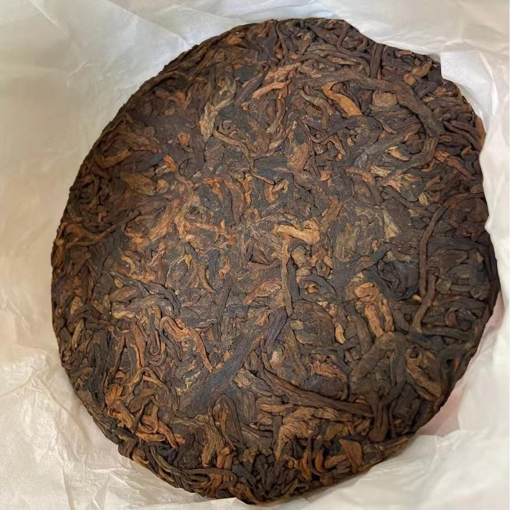 Pu'er Masak Jingmai 15 Tahun Penyimpanan, 7 Kuih Satu Set, Semakin Lama Semakin Wangi