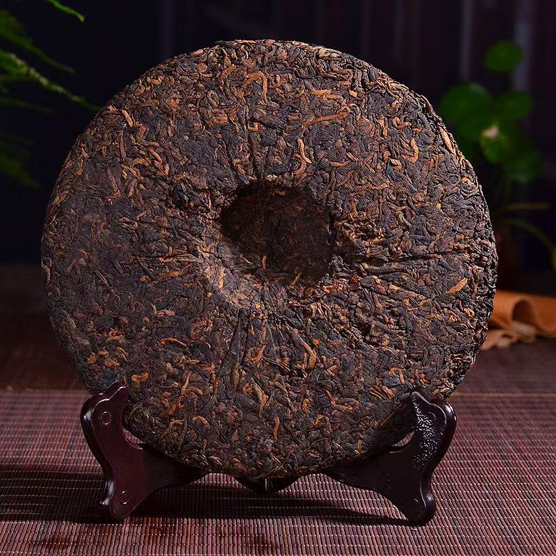 Pu'er Masak Jingmai 15 Tahun Penyimpanan, 7 Kuih Satu Set, Semakin Lama Semakin Wangi